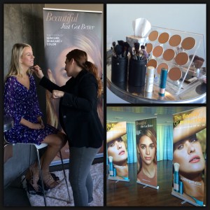Celebrity makeup artist Julianne Kaye applying Colorscience makeup